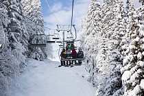 Meribel - In de Skilift